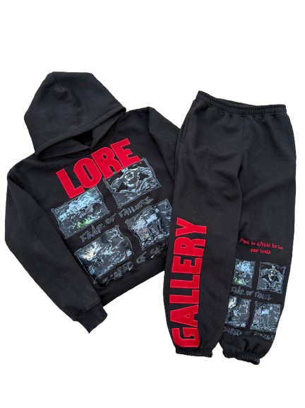 Black& Red Fear of Failure Sets